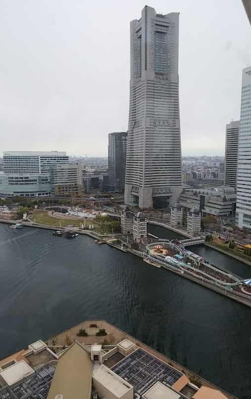 横浜コスモワールド観覧車からの景色